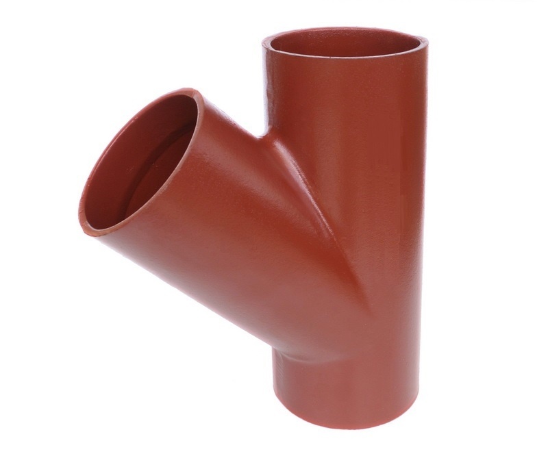 Тройник чугун SML Ду 50х50х45гр б/растр, DN 50